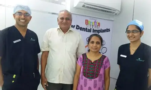 Dental Implants of

             75 years Old Patient